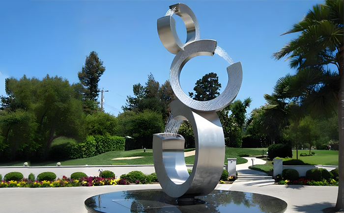 探索不銹鋼噴泉雕塑，開(kāi)啟水與藝術(shù)的奇妙之旅