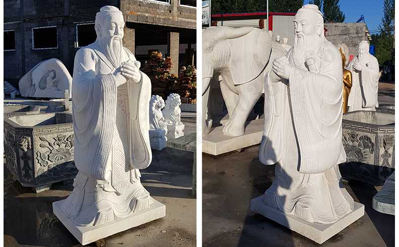 校園孔子像，學(xué)?？鬃拥裣?，孔子景觀雕塑