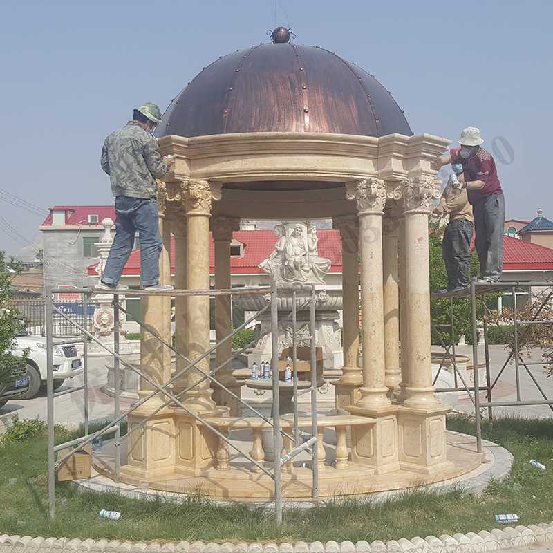 歐式景觀涼亭，歐式大理石涼亭，歐式柱子亭子