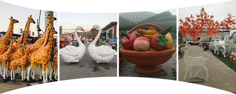 仿真景觀擺件，卡通景觀雕塑