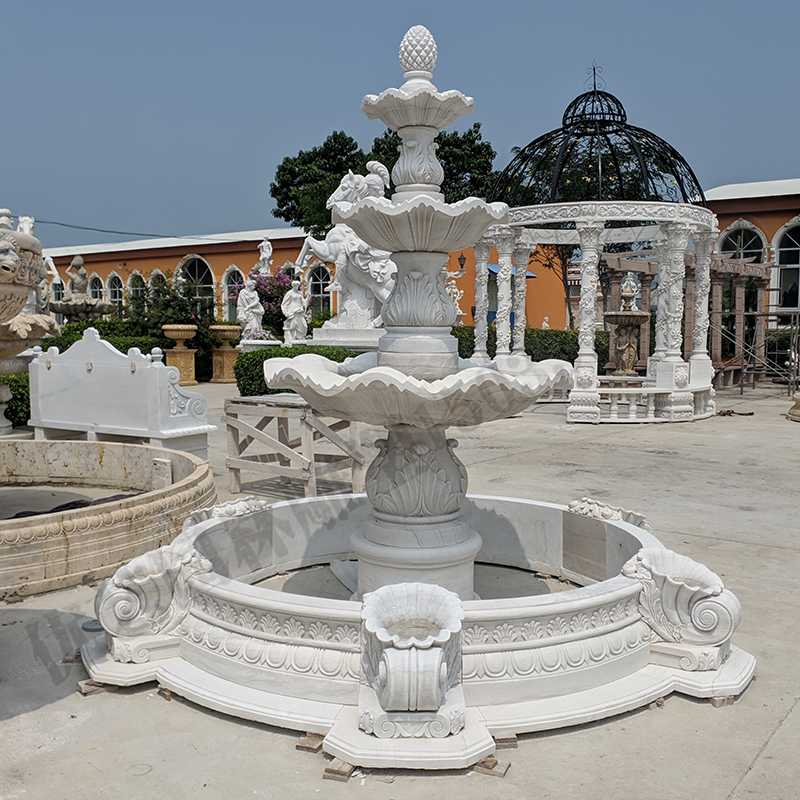 海螺大理石噴泉，海螺噴泉，大理石噴泉，石雕噴泉廠家