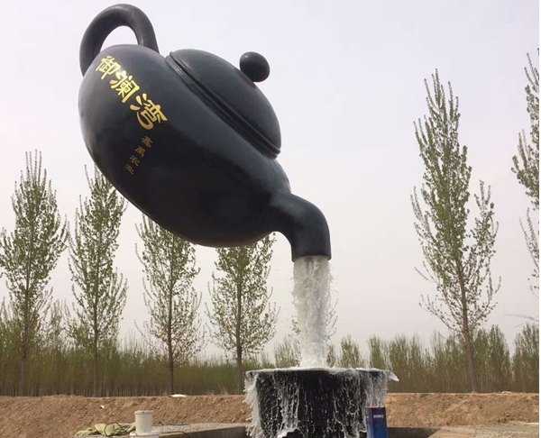 天壺雕塑，城市雕塑設(shè)計(jì)