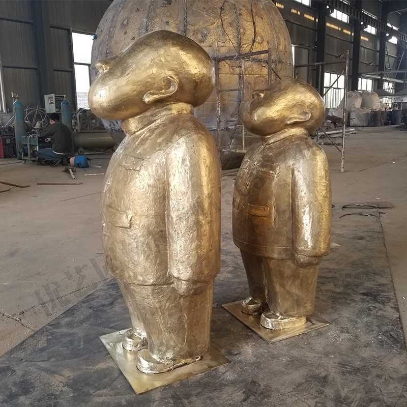 銅兒童雕塑，銅小孩雕塑