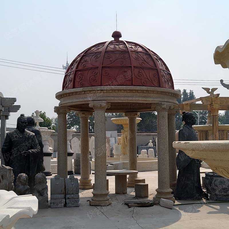 景觀涼亭雕塑，景觀雕塑定制