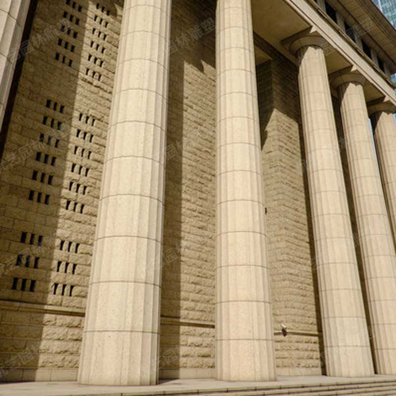 石雕羅馬柱，大型羅馬柱